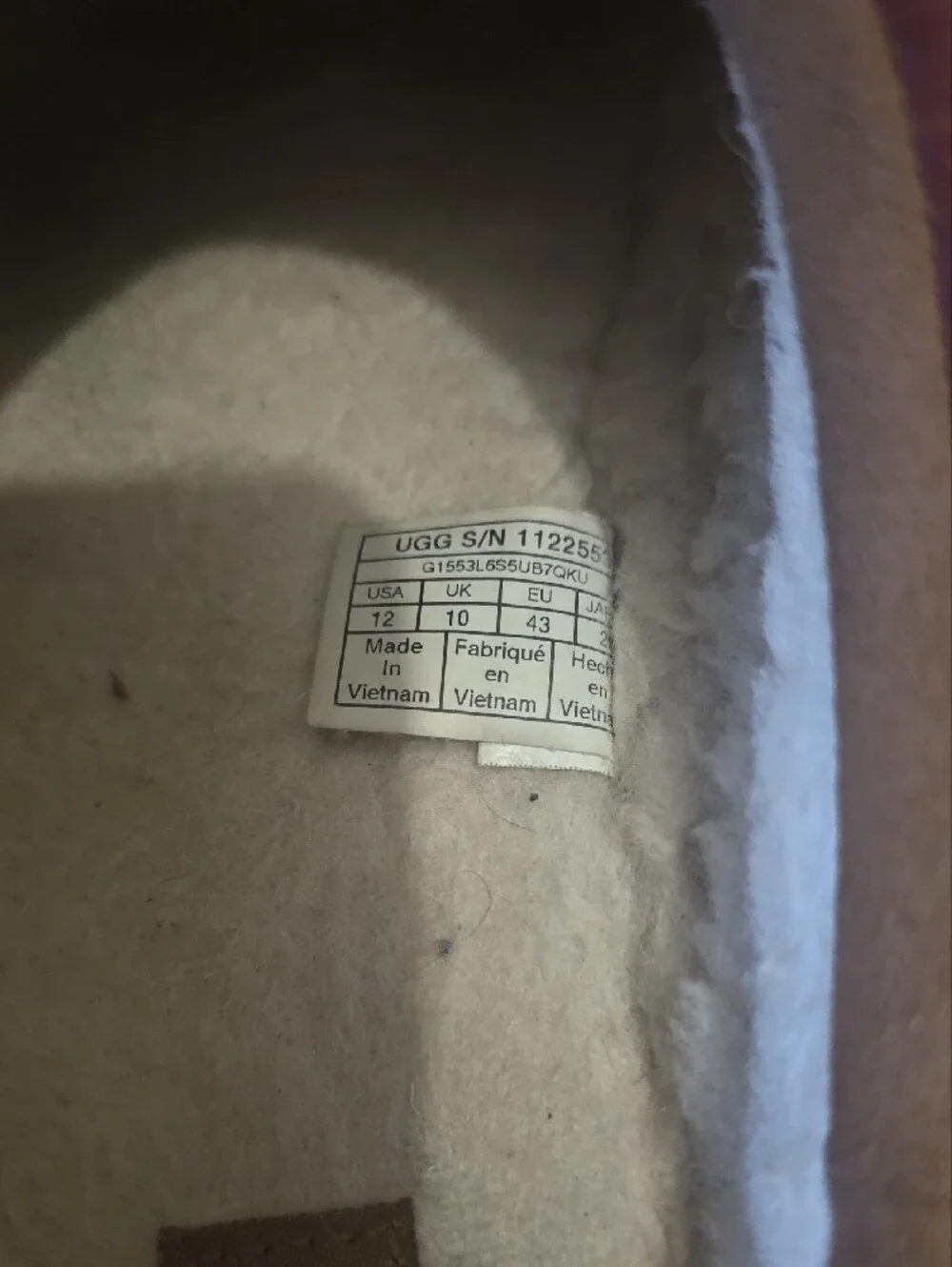UGG tasman soft